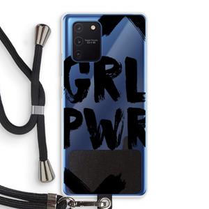 CaseCompany Girl Power #2: Samsung Galaxy Note 10 Lite Transparant Hoesje met koord