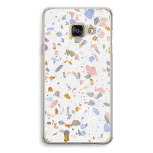 CaseCompany Terrazzo N°8: Samsung A3 (2017) Transparant Hoesje