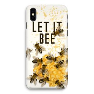 CaseCompany Let it bee: iPhone Xs Volledig Geprint Hoesje
