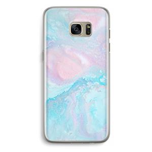 CaseCompany Fantasie pastel: Samsung Galaxy S7 Edge Transparant Hoesje