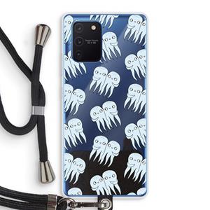 CaseCompany Octopussen: Samsung Galaxy Note 10 Lite Transparant Hoesje met koord