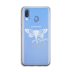 CaseCompany Good or bad: Samsung Galaxy A40 Transparant Hoesje
