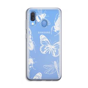 CaseCompany Tiny Bugs: Samsung Galaxy A40 Transparant Hoesje