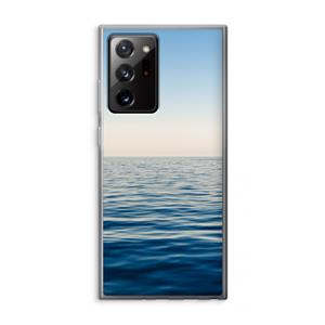 CaseCompany Water horizon: Samsung Galaxy Note 20 Ultra / Note 20 Ultra 5G Transparant Hoesje