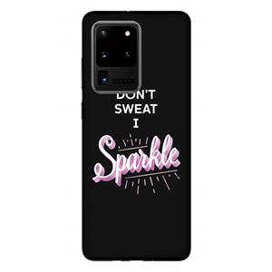 CaseCompany Sparkle quote: Samsung Galaxy S20 Ultra Tough Case