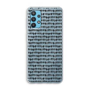 CaseCompany Crazy shapes: Samsung Galaxy A32 4G Transparant Hoesje