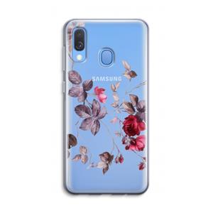 CaseCompany Mooie bloemen: Samsung Galaxy A40 Transparant Hoesje