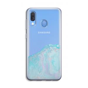 CaseCompany Fantasie pastel: Samsung Galaxy A40 Transparant Hoesje