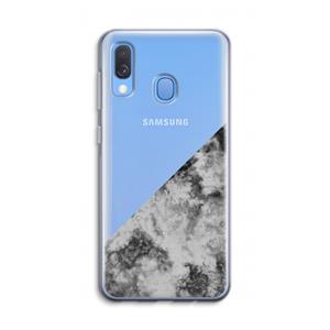 CaseCompany Onweer: Samsung Galaxy A40 Transparant Hoesje