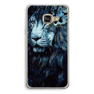 CaseCompany Darkness Lion: Samsung A3 (2017) Transparant Hoesje