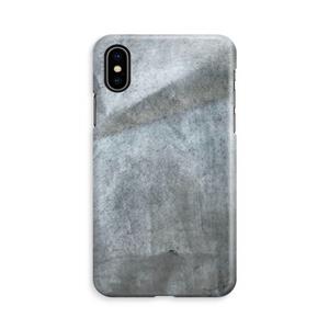 CaseCompany Grey Stone: iPhone X Volledig Geprint Hoesje