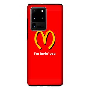 CaseCompany I'm lovin' you: Samsung Galaxy S20 Ultra Tough Case