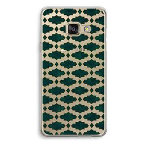 CaseCompany Moroccan tiles: Samsung A3 (2017) Transparant Hoesje