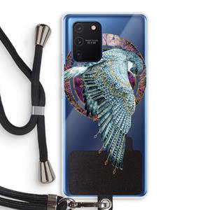 CaseCompany Golden Falcon: Samsung Galaxy Note 10 Lite Transparant Hoesje met koord