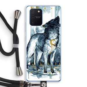 CaseCompany Bleeding Soul: Samsung Galaxy Note 10 Lite Transparant Hoesje met koord