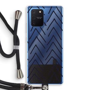 CaseCompany Marrakech Arrows: Samsung Galaxy Note 10 Lite Transparant Hoesje met koord