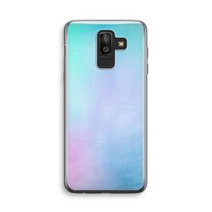 CaseCompany mist pastel: Samsung Galaxy J8 (2018) Transparant Hoesje