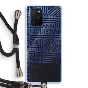 CaseCompany Marrakech print: Samsung Galaxy Note 10 Lite Transparant Hoesje met koord