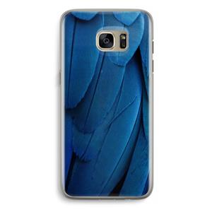 CaseCompany Pauw: Samsung Galaxy S7 Edge Transparant Hoesje
