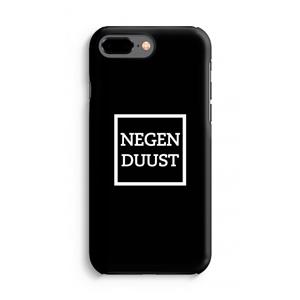 CaseCompany Negenduust black: iPhone 7 Plus Tough Case