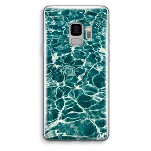 CaseCompany Weerkaatsing water: Samsung Galaxy S9 Transparant Hoesje