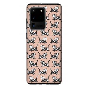 CaseCompany Zwarte poes: Samsung Galaxy S20 Ultra Tough Case