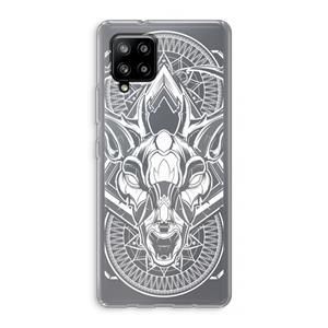 CaseCompany Oh Deer: Samsung Galaxy A42 5G Transparant Hoesje