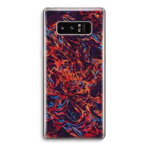 CaseCompany Lucifer: Samsung Galaxy Note 8 Transparant Hoesje
