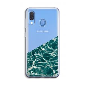 CaseCompany Weerkaatsing water: Samsung Galaxy A40 Transparant Hoesje