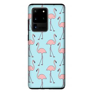 CaseCompany Anything Flamingoes: Samsung Galaxy S20 Ultra Tough Case