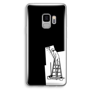 CaseCompany Musketon Painter: Samsung Galaxy S9 Transparant Hoesje