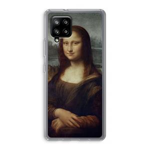 CaseCompany Mona Lisa: Samsung Galaxy A42 5G Transparant Hoesje