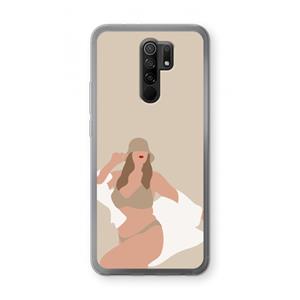 CaseCompany One of a kind: Xiaomi Redmi 9 Transparant Hoesje