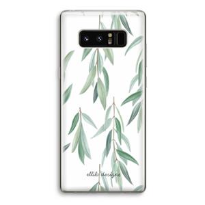 CaseCompany Branch up your life: Samsung Galaxy Note 8 Transparant Hoesje