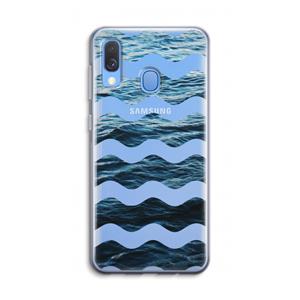 CaseCompany Oceaan: Samsung Galaxy A40 Transparant Hoesje