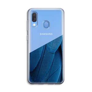 CaseCompany Pauw: Samsung Galaxy A40 Transparant Hoesje