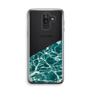 CaseCompany Weerkaatsing water: Samsung Galaxy J8 (2018) Transparant Hoesje