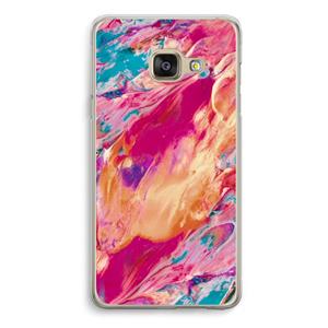 CaseCompany Pastel Echoes: Samsung A3 (2017) Transparant Hoesje