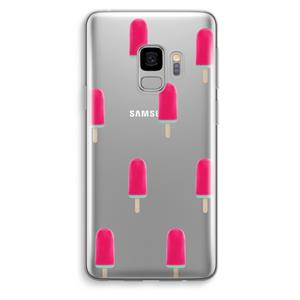 CaseCompany Waterijsje: Samsung Galaxy S9 Transparant Hoesje