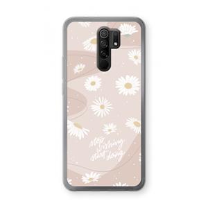 CaseCompany Daydreaming becomes reality: Xiaomi Redmi 9 Transparant Hoesje