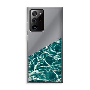 CaseCompany Weerkaatsing water: Samsung Galaxy Note 20 Ultra / Note 20 Ultra 5G Transparant Hoesje