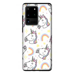 CaseCompany Rainbow Unicorn: Samsung Galaxy S20 Ultra Tough Case