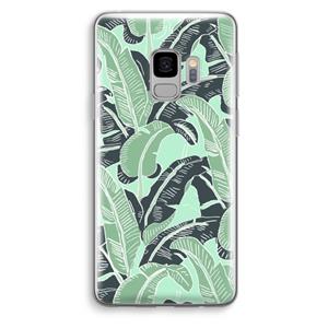 CaseCompany This Sh*t Is Bananas: Samsung Galaxy S9 Transparant Hoesje