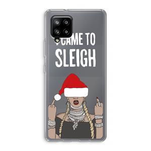 CaseCompany Came To Sleigh: Samsung Galaxy A42 5G Transparant Hoesje