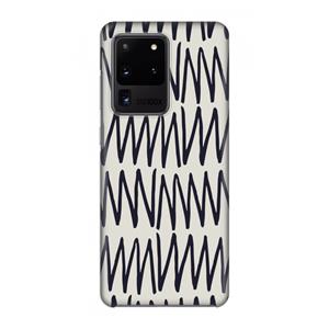 CaseCompany Marrakech Zigzag: Volledig geprint Samsung Galaxy S20 Ultra Hoesje