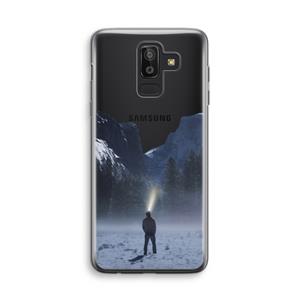CaseCompany Wanderlust: Samsung Galaxy J8 (2018) Transparant Hoesje