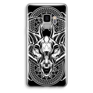 CaseCompany Oh Deer: Samsung Galaxy S9 Transparant Hoesje