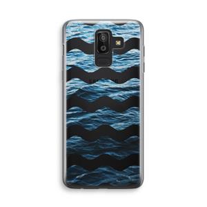 CaseCompany Oceaan: Samsung Galaxy J8 (2018) Transparant Hoesje