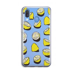 CaseCompany When Life Gives You Lemons...: Samsung Galaxy A40 Transparant Hoesje