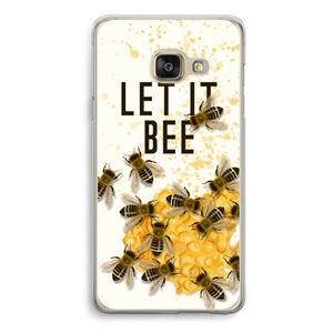 CaseCompany Let it bee: Samsung A3 (2017) Transparant Hoesje